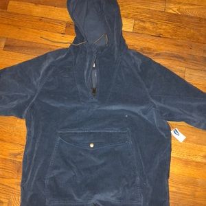 Corduroy hoodie